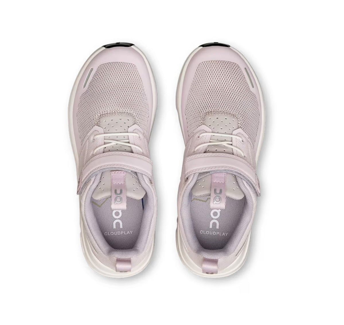 On Little Kids' Cloud Play Orchid/White Athletic Shoes