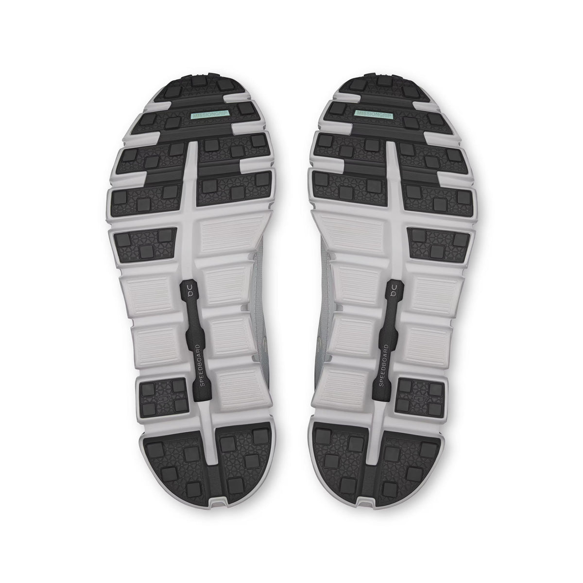 On Women's Cloud 6 Geo Waterproof Wolf/Wolf Lifestyle Sneakers